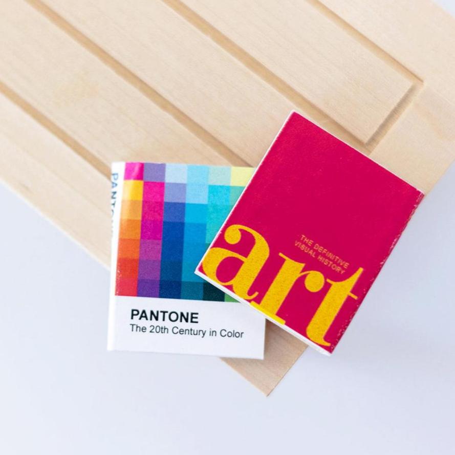 Modern Dollhouse Miniature, Design and Art Inspired Coffee Table Books