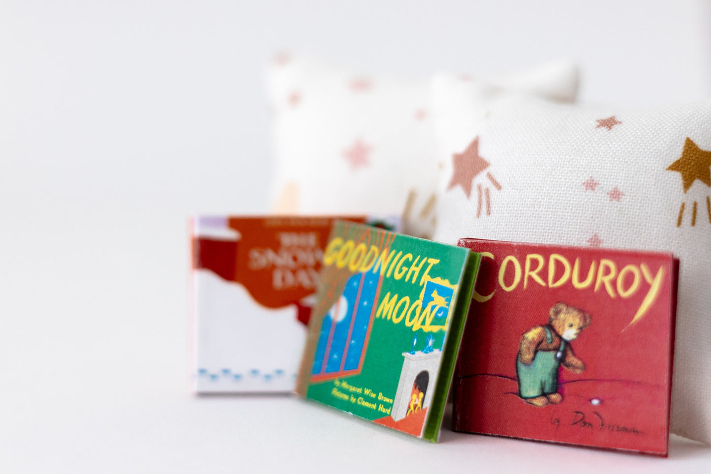 Miniature Dollhouse Children's Picture Books, Set of Three