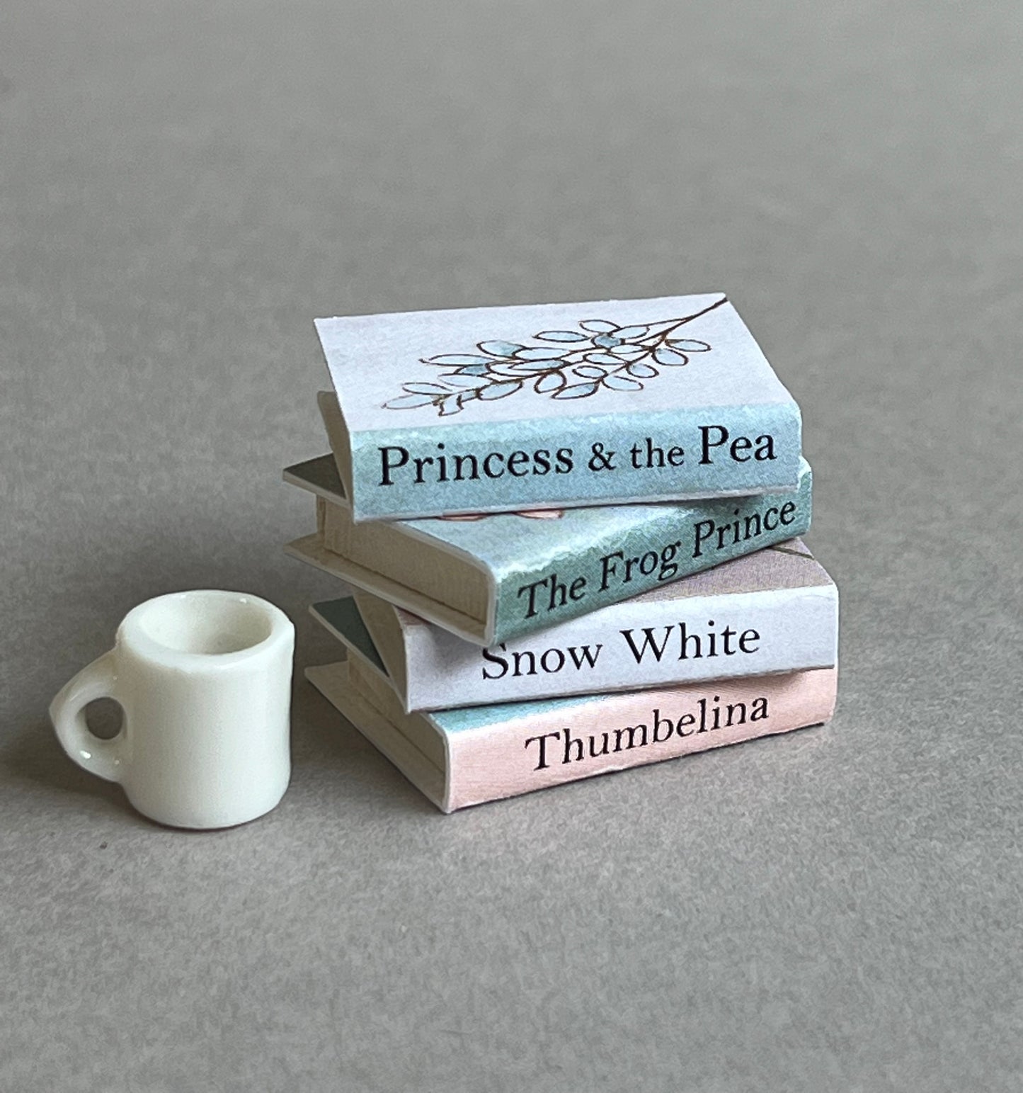 Miniature Dollhouse Book Set, Classic Fairy Tales