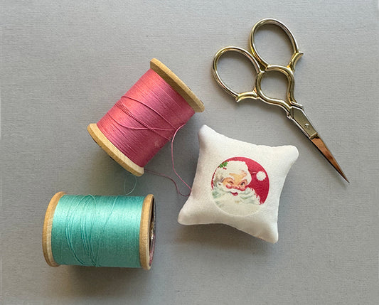 1:12 Scale Miniature Dollhouse Santa Pillow DIY