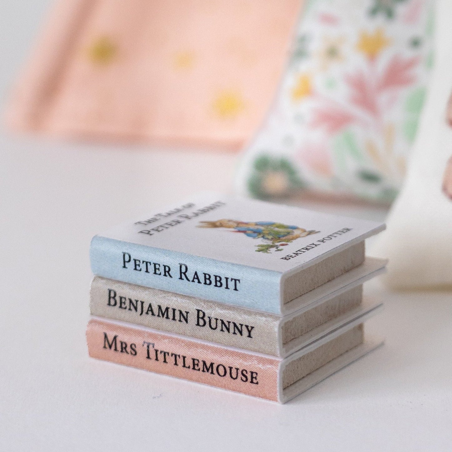 Miniature Dollhouse Beatrix Potter Children’s Books