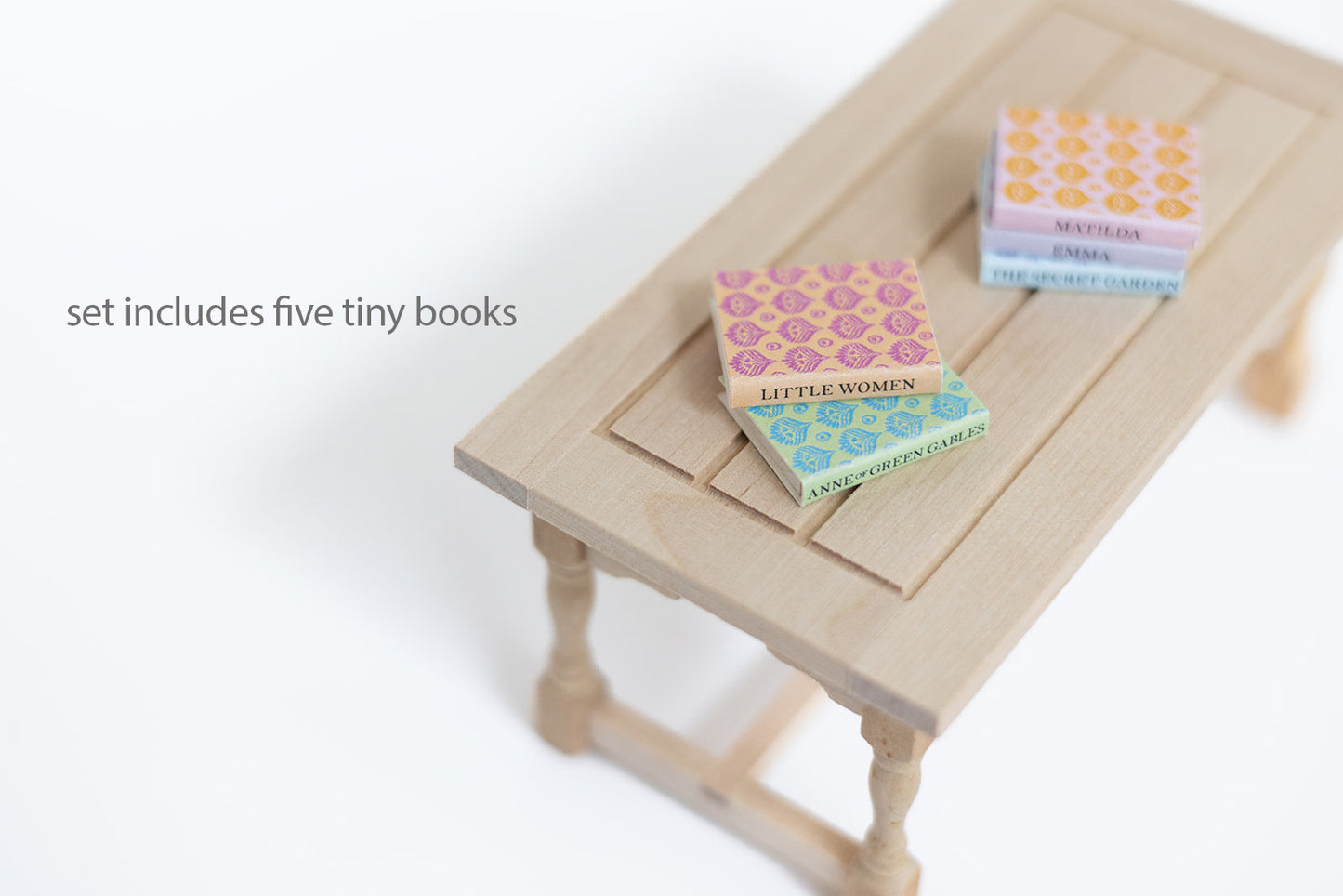 Set of Five Classic Miniature Books