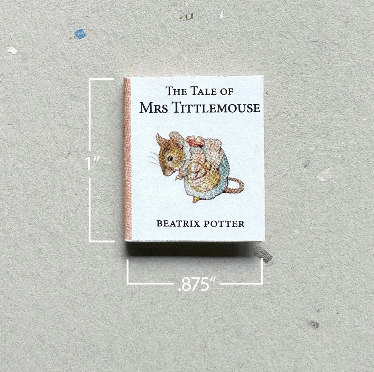 Miniature Dollhouse Beatrix Potter Children’s Books