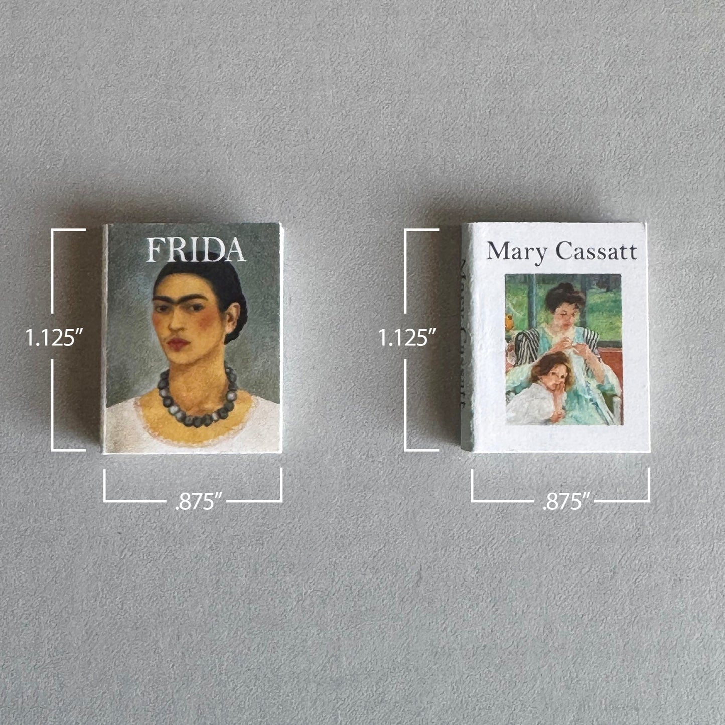 Women Artists Miniature Dollhouse Book Set
